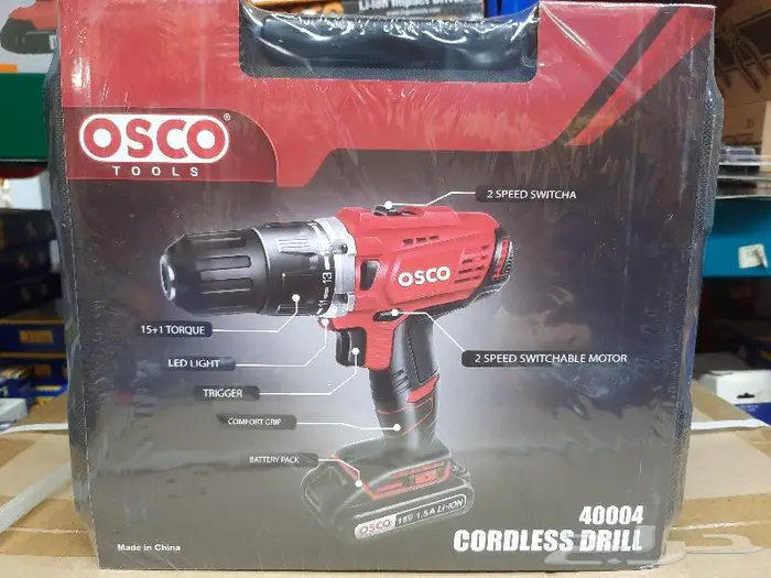 دريل شحن اوسكو osco 18v 0