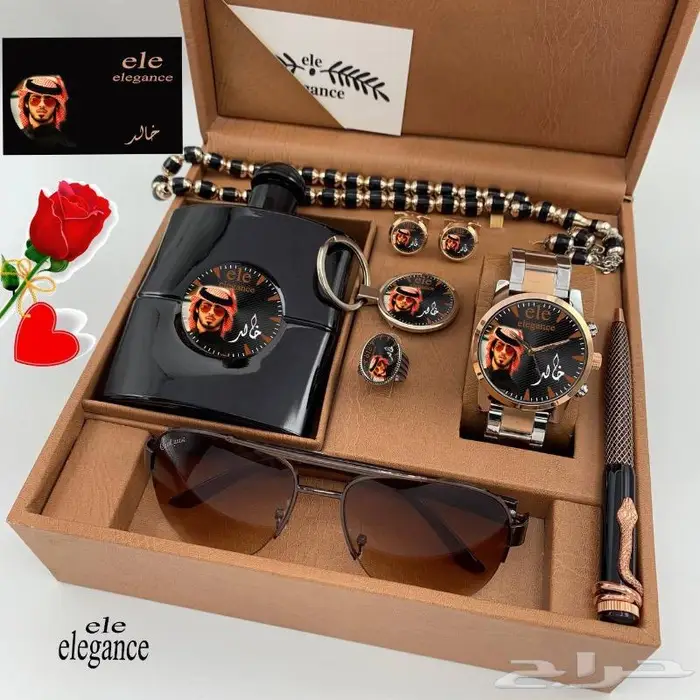 طقم رجالي فخم بالاسم تصميم مونت بلانك 4