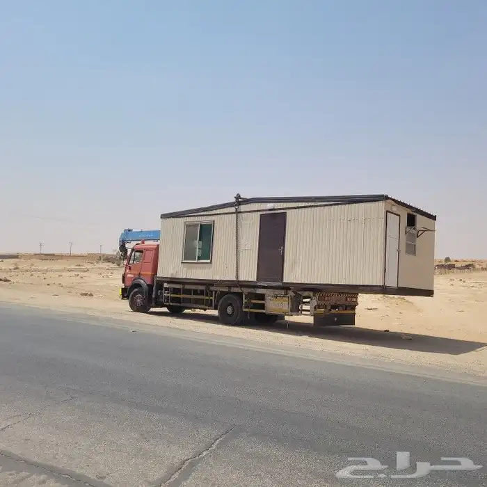 نقل غرف جاهزه بركسات برتبلات سطحه كرين ونش تر 4