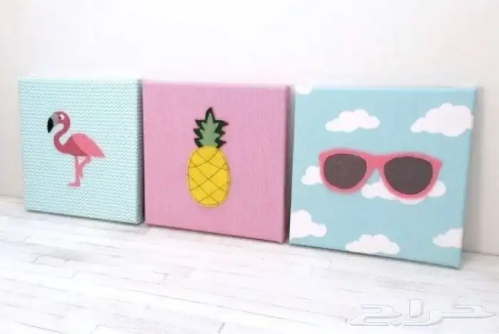 لوحات ميني رسم باليد(توزيعات للاطفال) 6