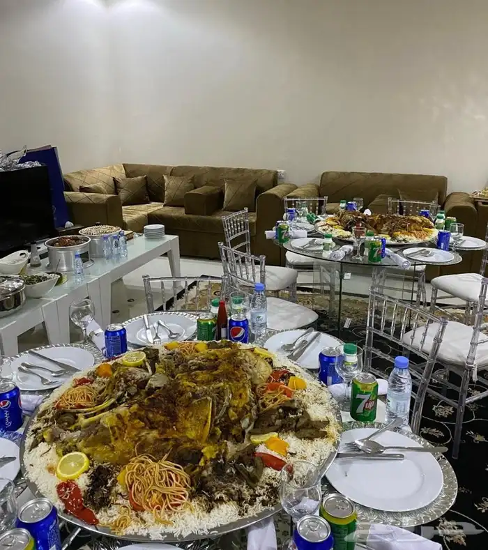 تاجير دفايات خارجيه حي الرمال تاجير طاولات عشاء وبوفيه 0