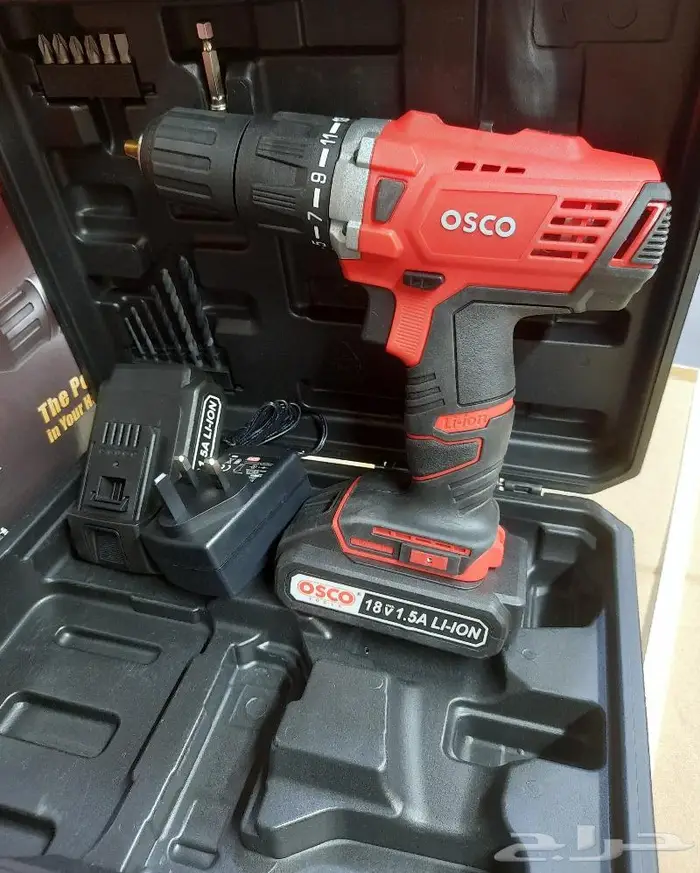 دريل شحن اوسكو osco 18v 3