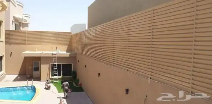 ساتر حديد شرائح  سواتر مجدول مضلات جلسات الشتاء 5