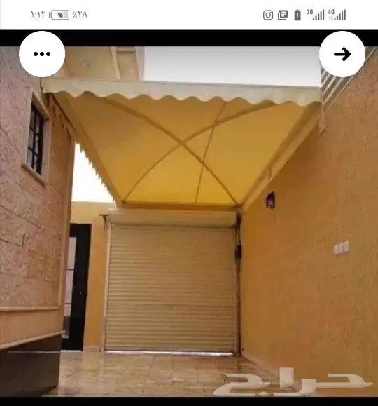 تفصيل وتركيب مظلات و سواتر 5
