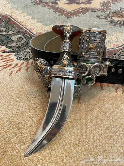 للبيع جنبيه خنجر زراف نادر جدا 17