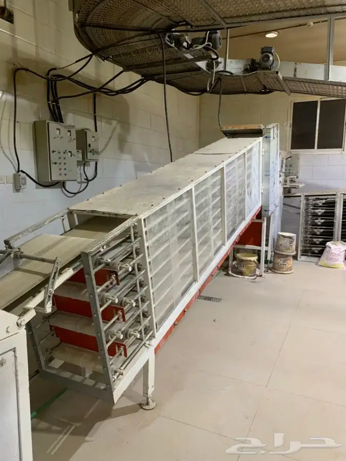 عدة مخبز كامل معجنات حلويات خط سير خبز اوتوماتيك 5