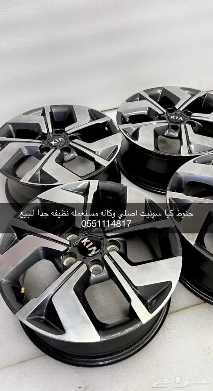 جنوط كيا سونيت اصلي وكاله مستعمل نظيفه للبيع 2