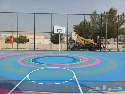ربر وبلاط ورولات وتنفيذ جميع ملاعب الكريلك 0