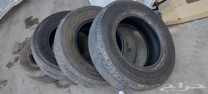 كفرات بلاتينيوم 265 70 18 دنلوب ياباني منزله اخت الجدد 6