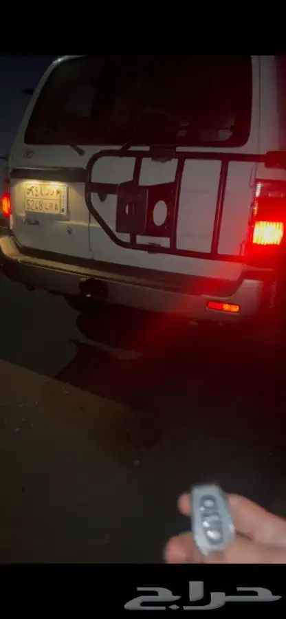 دبه اكترونيه لجيب تايوتا لاندكروزر 0