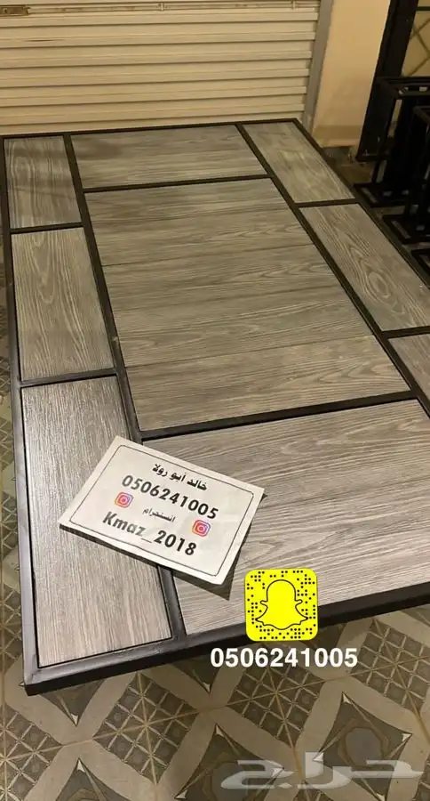 منقد او منقل طاولة تدفئه سيراميك وبرسلان غاز وحطب 4