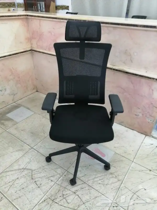 كراسي مكتب شبك دوار وثابت مريحة 4