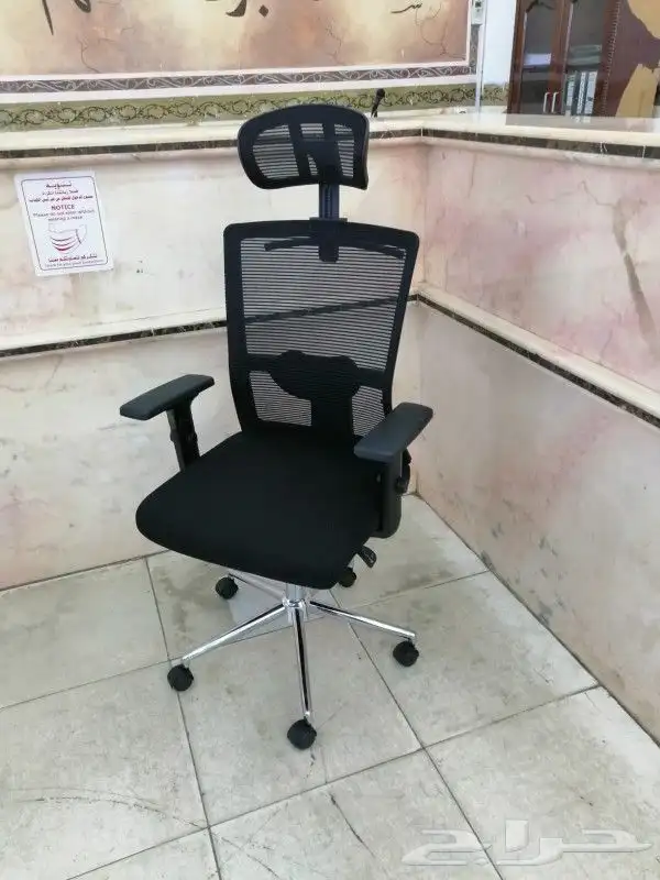 كراسي مكتب شبك دوار وثابت مريحة 5