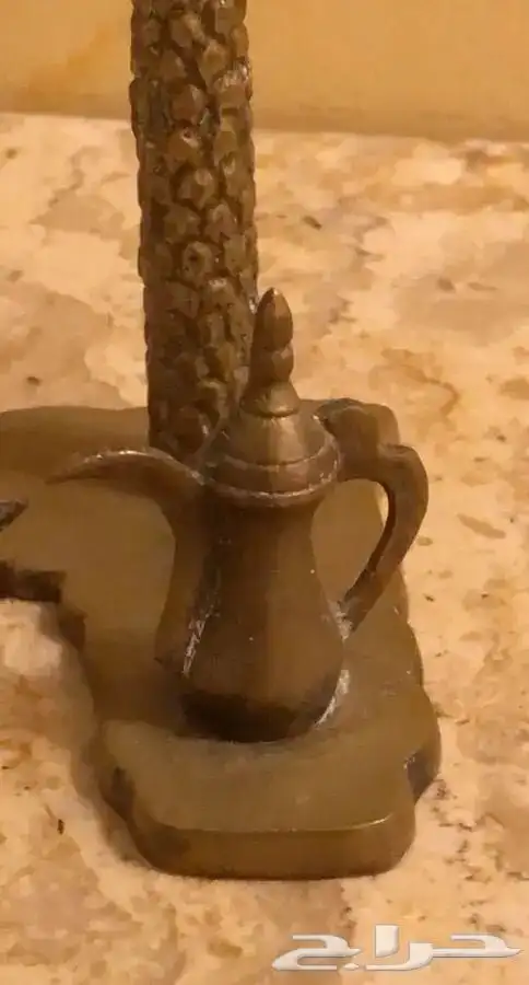 رمز الوطن تحفة نحاسية قديمة نادرة هدايا  يوم_التأسيس 2