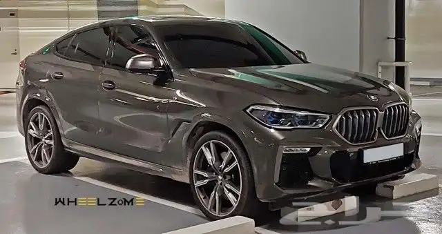 جنوط بي ام دبليو X6 مقاس 22 اصلي موديل 2021 9