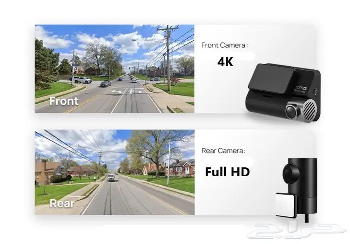 داش كام امامي وخلفي شاومي A810 4K 1