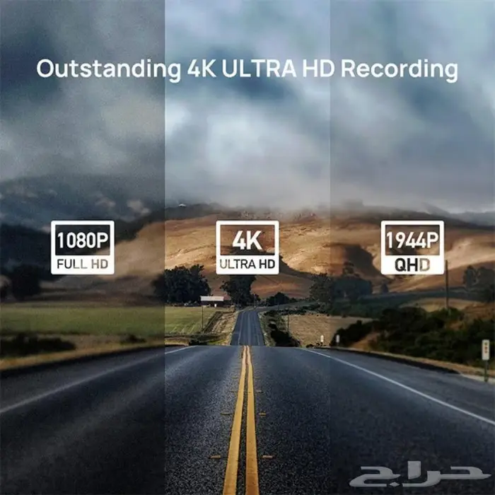 داش كام امامي وخلفي شاومي A810 4K 4