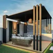 مظلات وسواتر جلسات برجولات 53