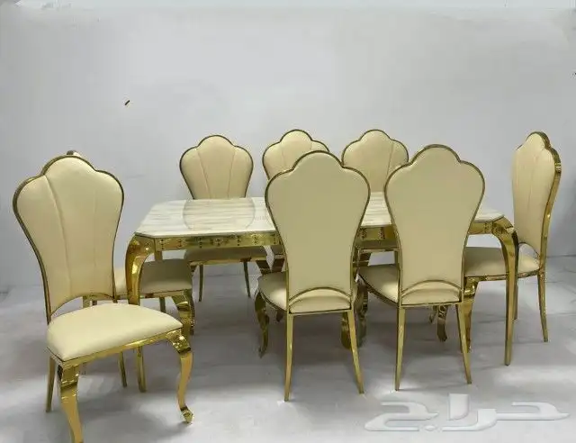 طاولات منزليه رخام ماليزي مع استيل 0