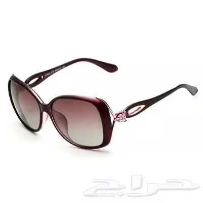 نظارة شمسية نسائية بيضاوية بولاريزد لون بني 0