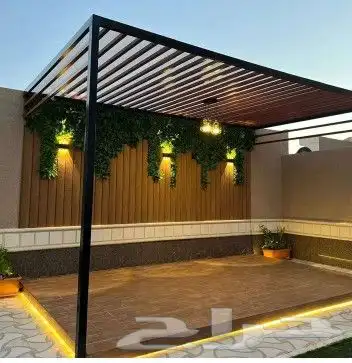 شلالات نوافير نجيله صناعي عشب جداري 41