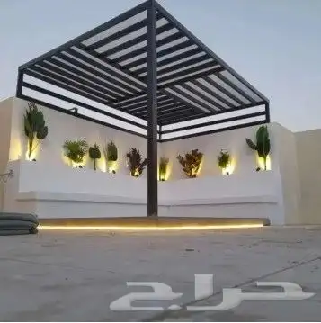 شلالات نوافير نجيله صناعي عشب جداري 15