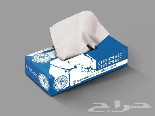 علب مناديل مصنع مناديل مطبوعة باللوقو الخاص بك 21