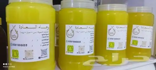 سمن غنمي ماعز بري ابيض ومضومر اخضر بسعر الجملة 1