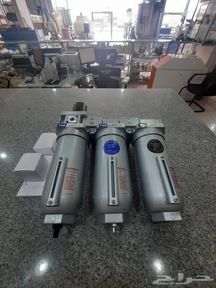 فلتر تنقية هواء لأفران الدهان و للمكائن 3مراحل 0