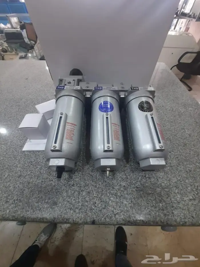 فلتر تنقية هواء لأفران الدهان و للمكائن 3مراحل 1