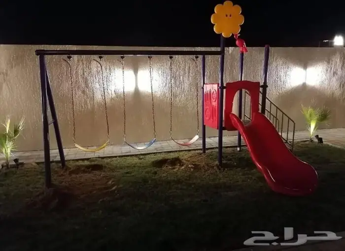 طقم ملاهي خارجية فايبر 1