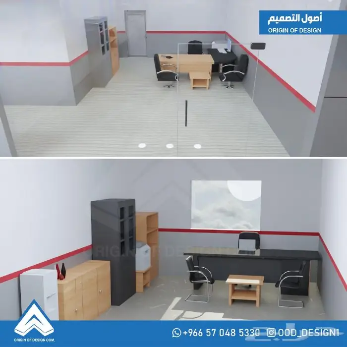 تصميم داخلي و خارجي مجمع صيانة سيارات 4