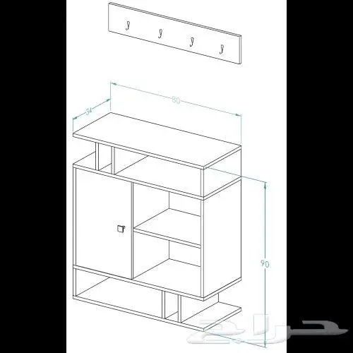 كورنر.أركان قهوة جديدة بضمان 8