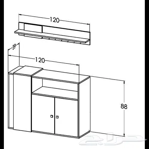 كورنر.أركان قهوة جديدة بضمان 19
