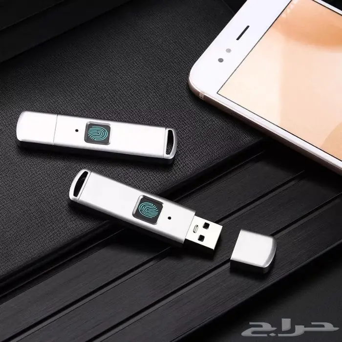 جهاز USB يعمل بتقنية البصمة 4