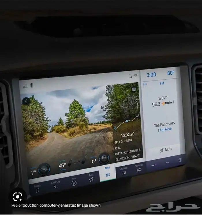 شاشة فورد F150 2022 سنك 4 sync 21