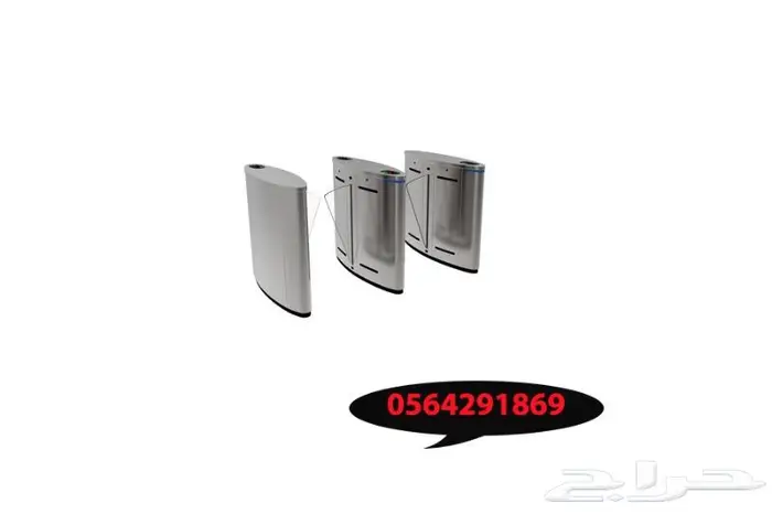 بوابات الكترونية للشركات زجاج بالبصمة والكرت0564291869 7