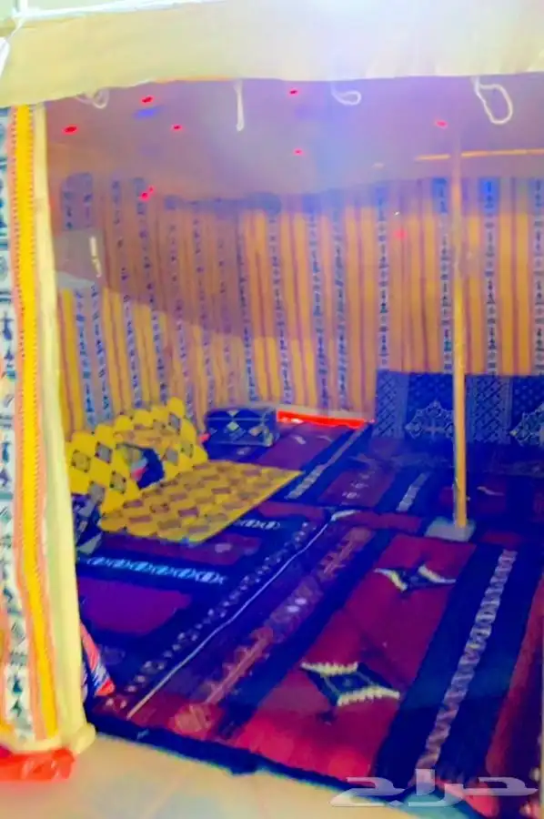 خيمة للبيع نظيفة استعمال بسيط 2