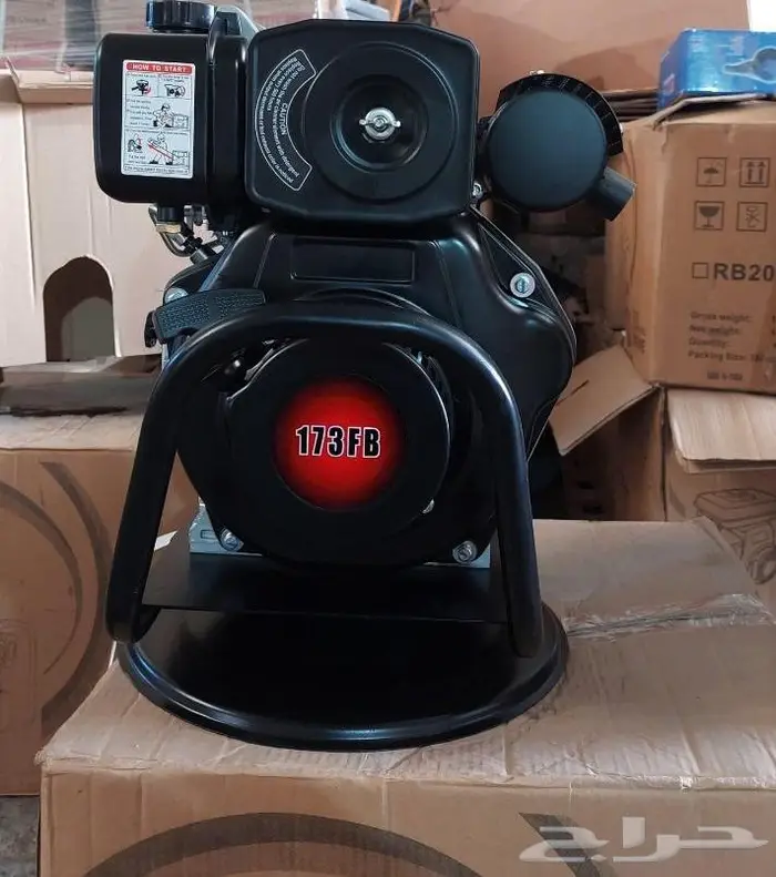 هزاز خرسانة محرك ديزل 6 حصان 0