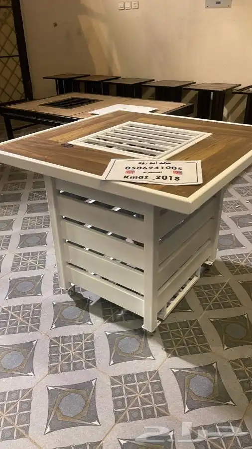 طاولات او منقد تدفئه سيراميك للحدايق ومنقل على الحطب 99