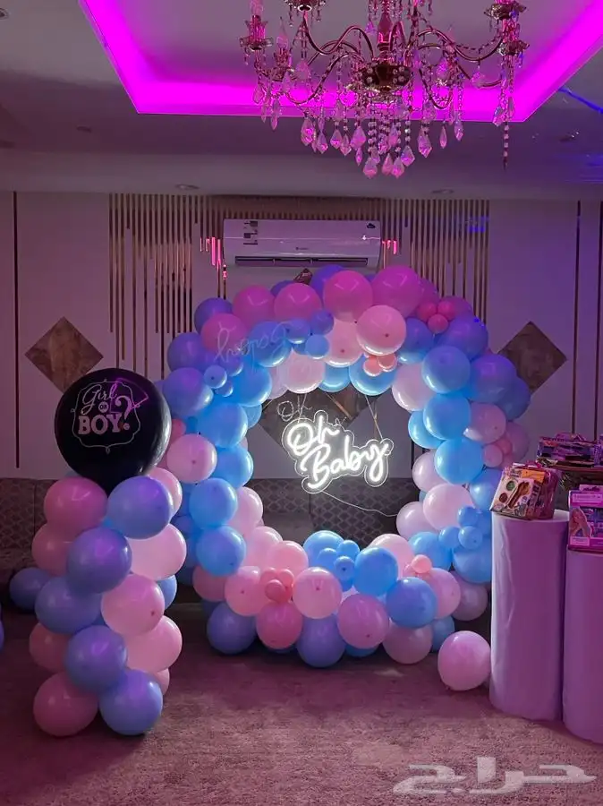 تنسيق عيد ميلاد توديع عزوبية تخرج استقبال مولود تحديد جنس 22