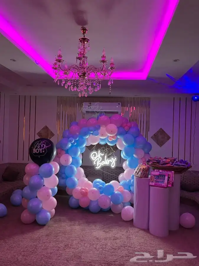 تنسيق عيد ميلاد توديع عزوبية تخرج استقبال مولود تحديد جنس 24