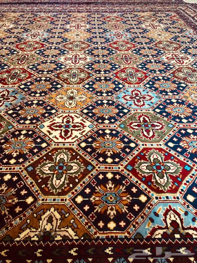 سجاد يدوي صوف 100 100 افغاني لاصحاب الذوق الرفيع والكلاسيك 16