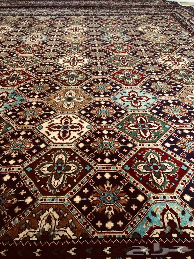 سجاد يدوي صوف 100 100 افغاني لاصحاب الذوق الرفيع والكلاسيك 13