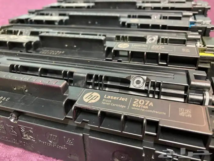 أحبار طابعات اتش بي الليزر الملونة hp 207A 222 A hp MFP 283 6
