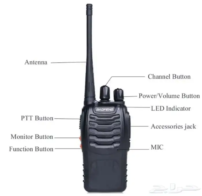 جهاز لاسلكي يدوي بوفيينق 0