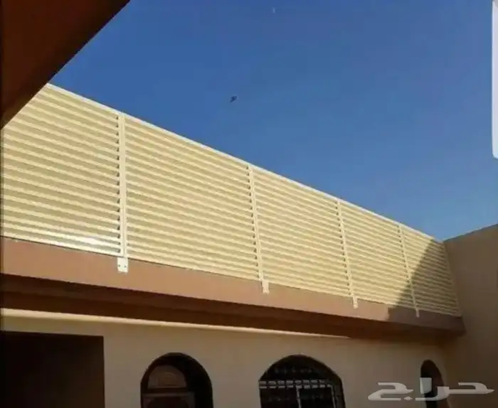  ساتر حديد  ساتر حوش  سواتر جدران  سواتر بتصاميم عصريه وحدي 3