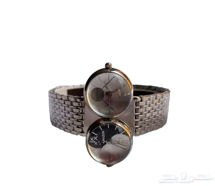 ساعتين في ساعة واحدة ماركة أمازون ( Amazon Watches ) 1