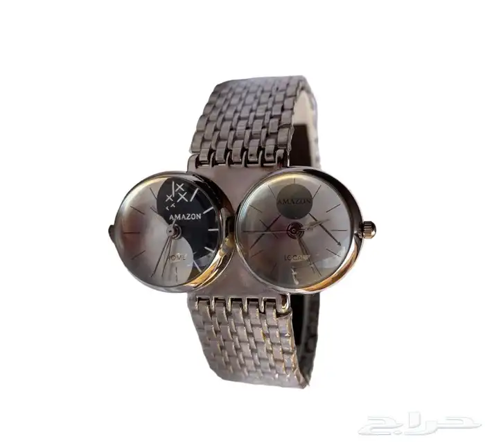 ساعتين في ساعة واحدة ماركة أمازون ( Amazon Watches ) 2