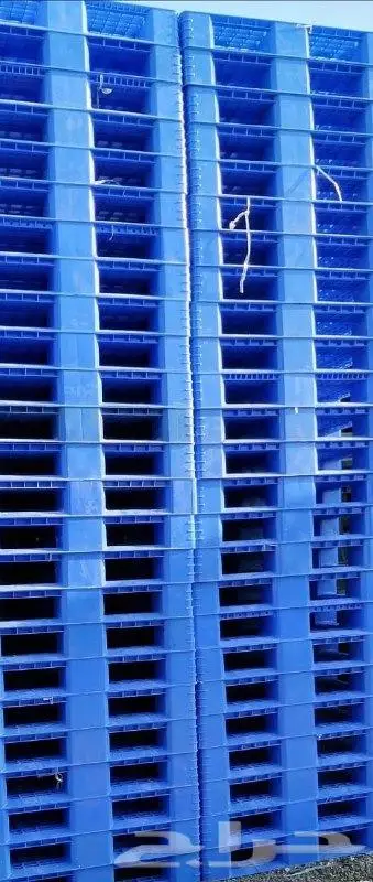 طبالي خشب وبلاستيك  Wooden and plastic pallet 0